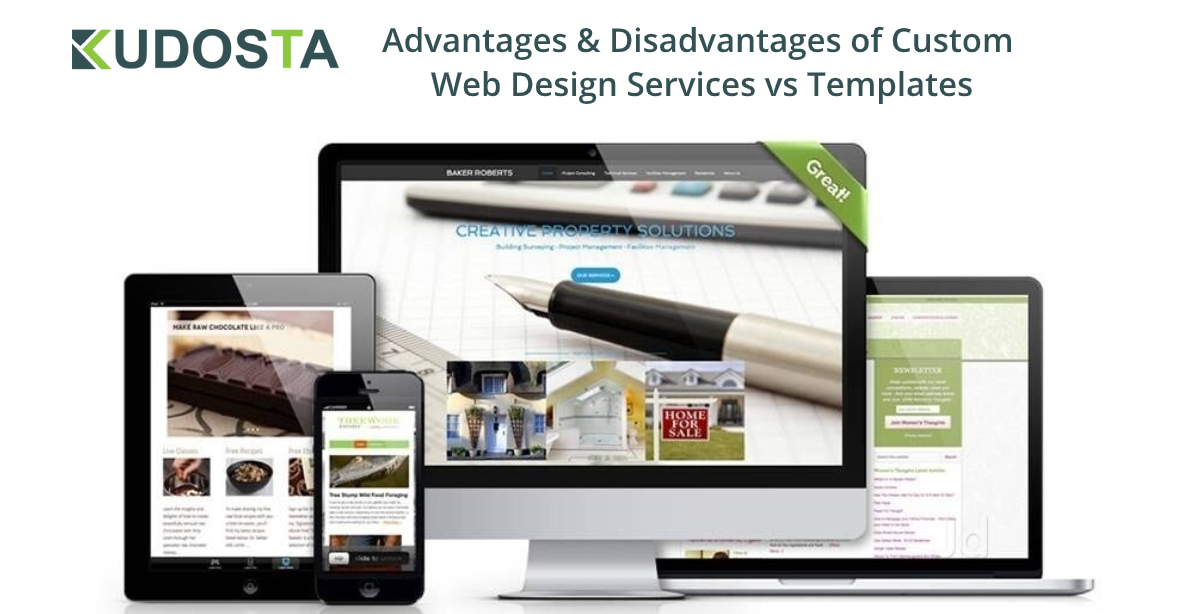 Advantages & Disadvantages of Custom Web Design Services vs Templates