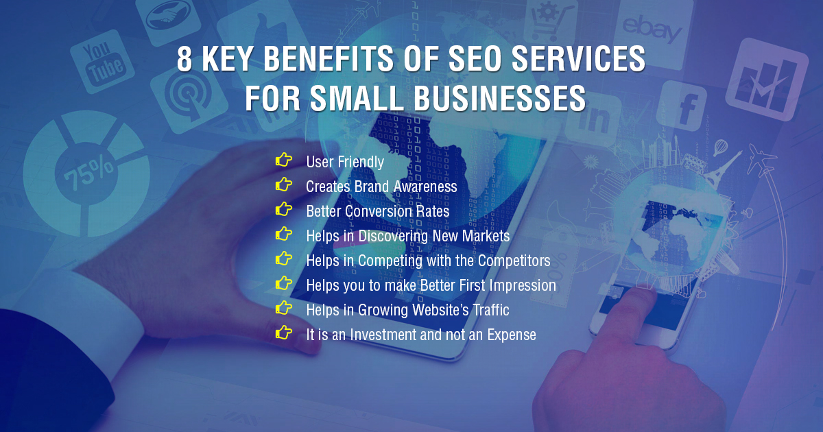 8 key Benefits of SEO Services for Small Businesses
